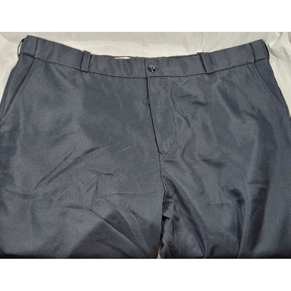 GRMNT Men's Hidden Elastic Waistband Work Pants - Navy Blue - Sz 48/28